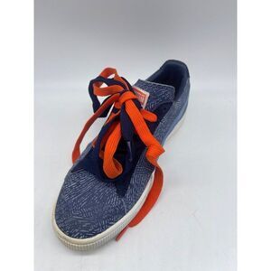 Puma Blue Leather Suede Sneakers Men's Size 8.5